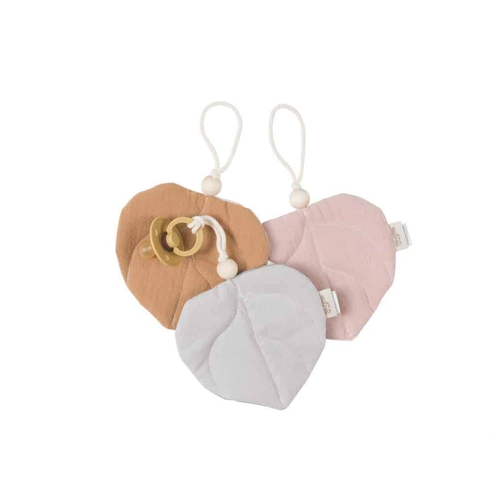 Schnullerhalter Blatt, Rosa