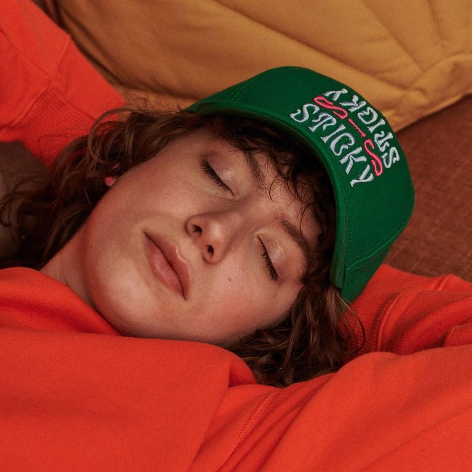 “The Sticky Sis Club” Cap, Paris Green