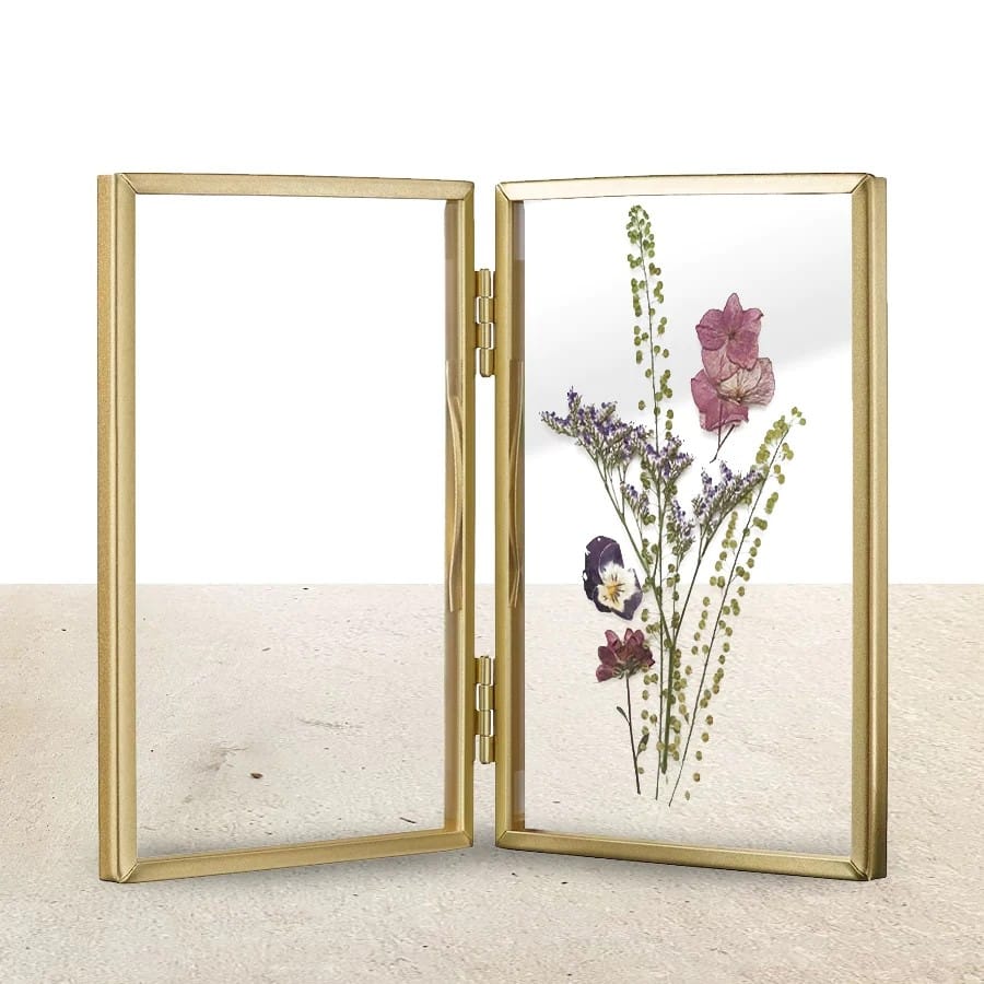 Blumenpresse mit/ohne Glasrahmen