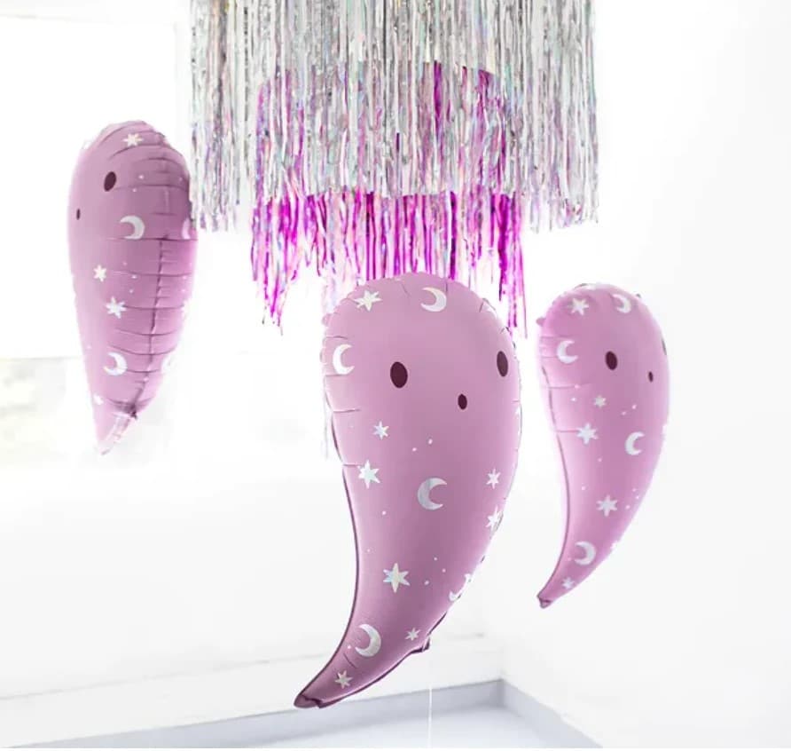 Folienballon Geist Rosa
