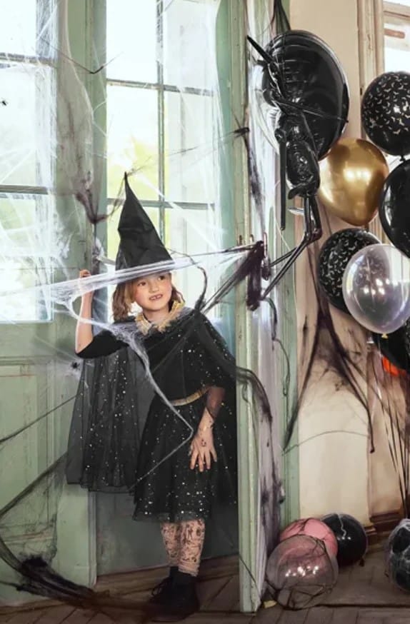 Spinnennetz für Halloween