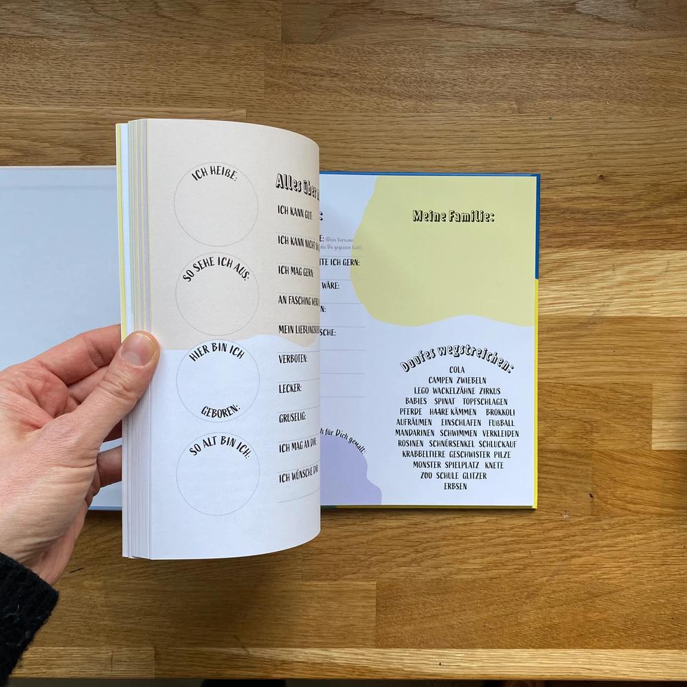 Freundschaftsbuch "Kunterbunt"
