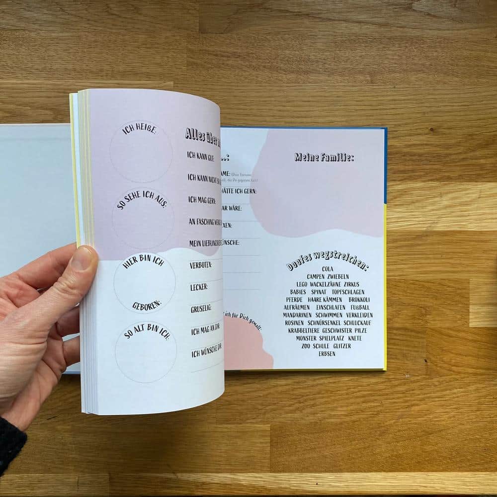 Freundschaftsbuch "Kunterbunt"