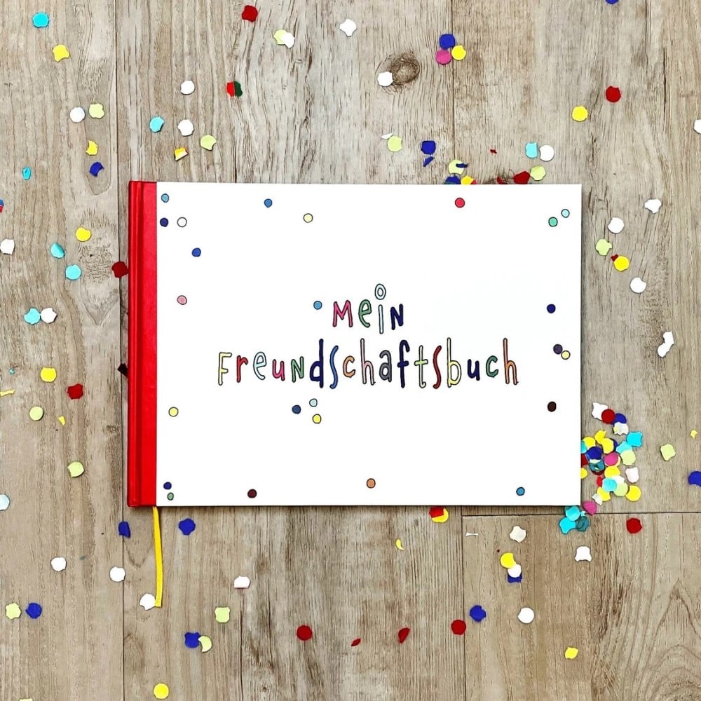 Freundschaftsbuch "Konfetti"