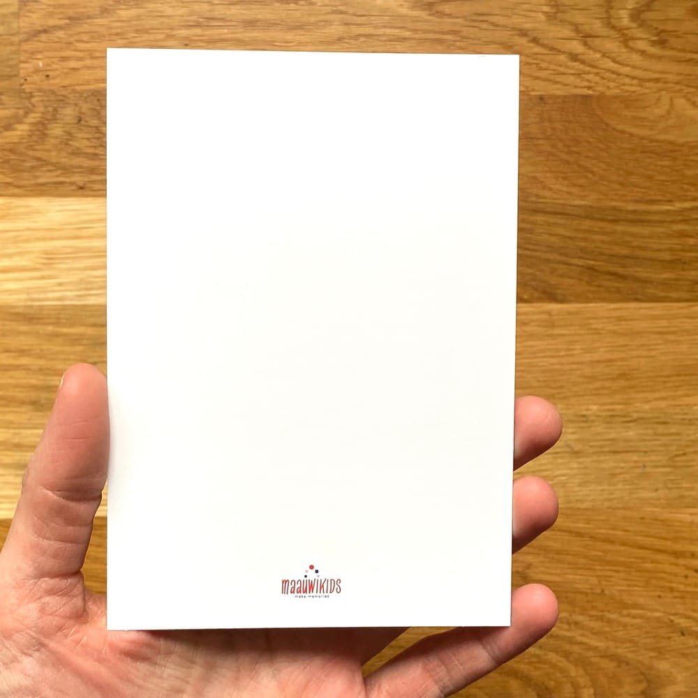 Grußkarte "ABC" Postkarte