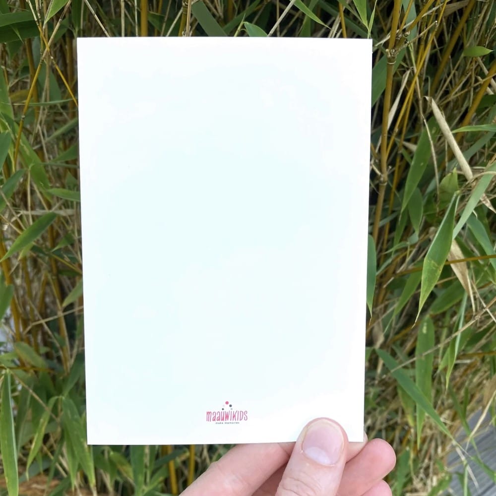 Grußkarte "Feier schön" Postkarte