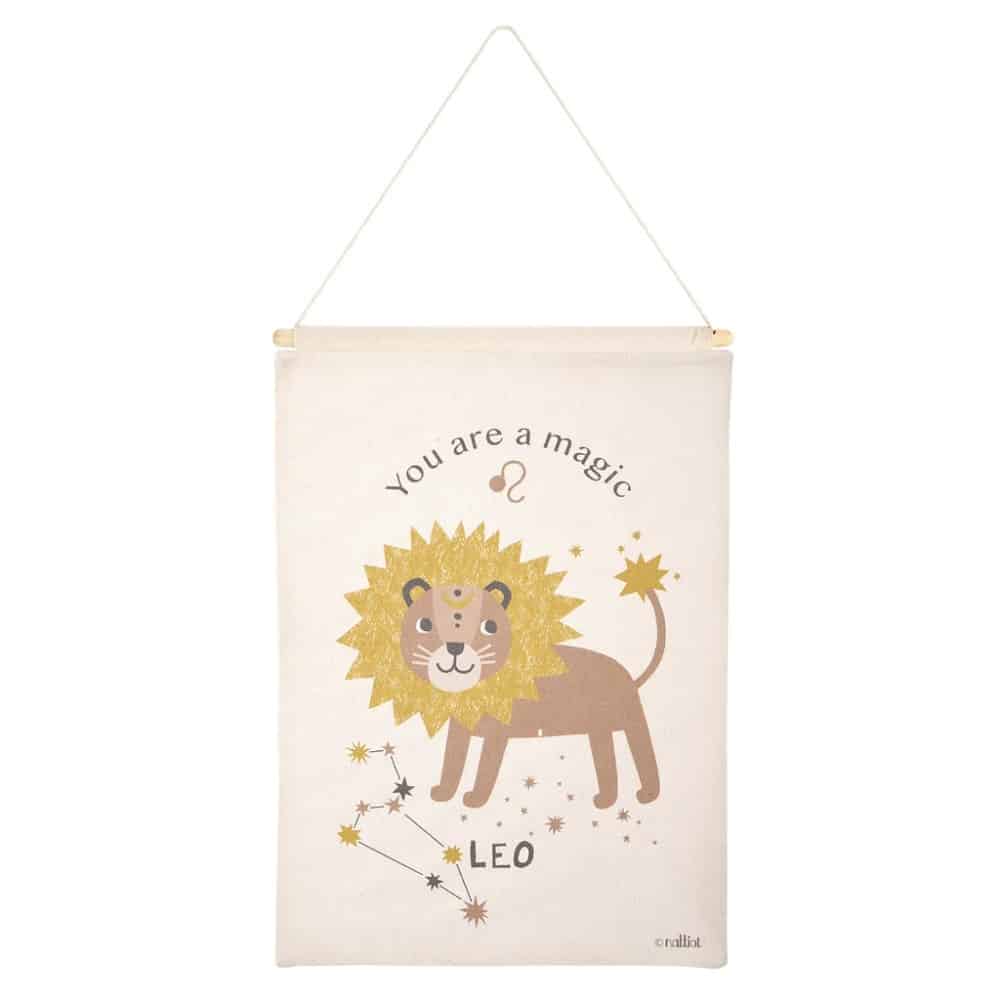 Wandbild Sternzeichen "Leo" Löwe