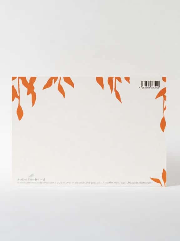 Postkarte Kunstdruck, Giraffe