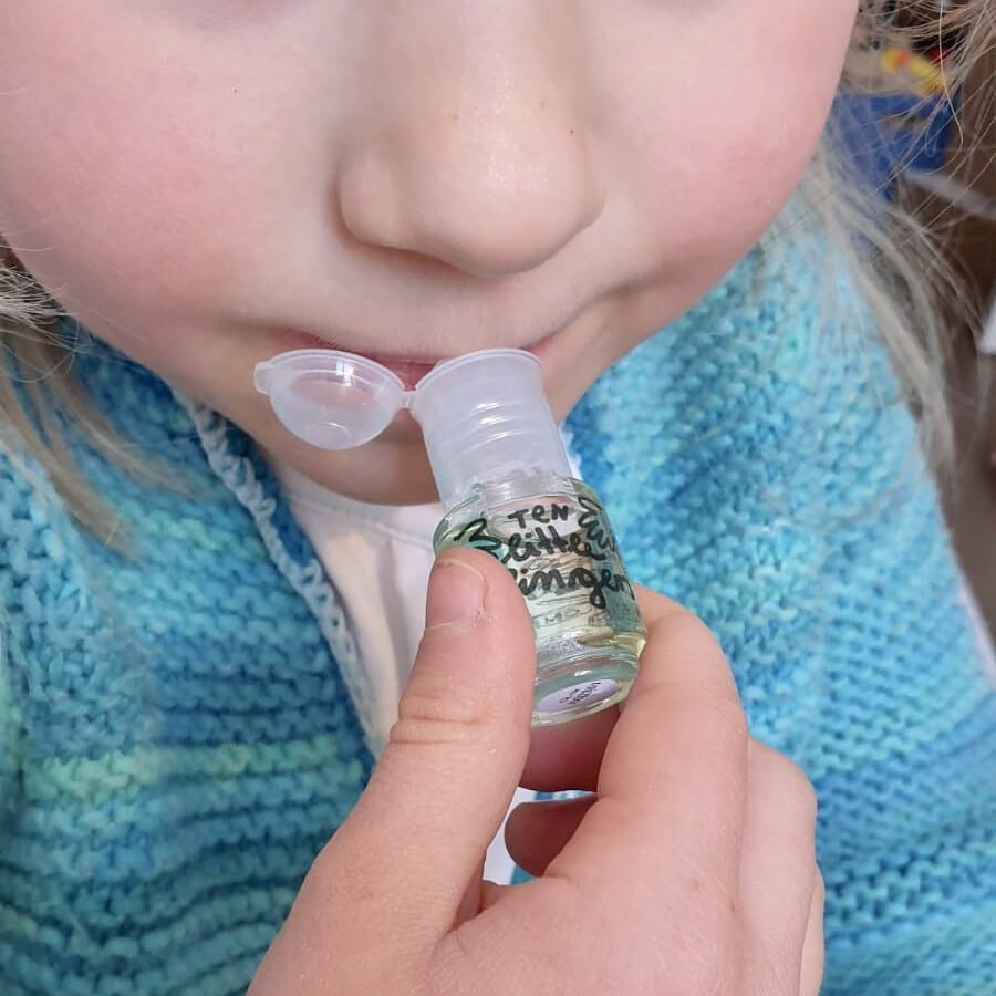 Lipgloss, Minzschmatzer