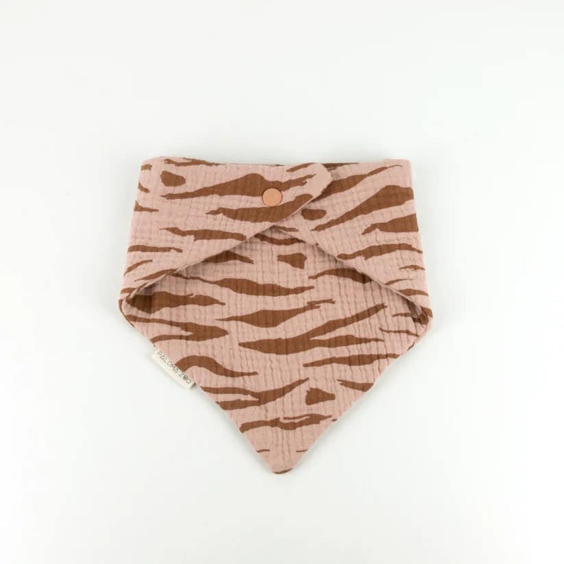 Halstuch Mini, Zebra Rosa