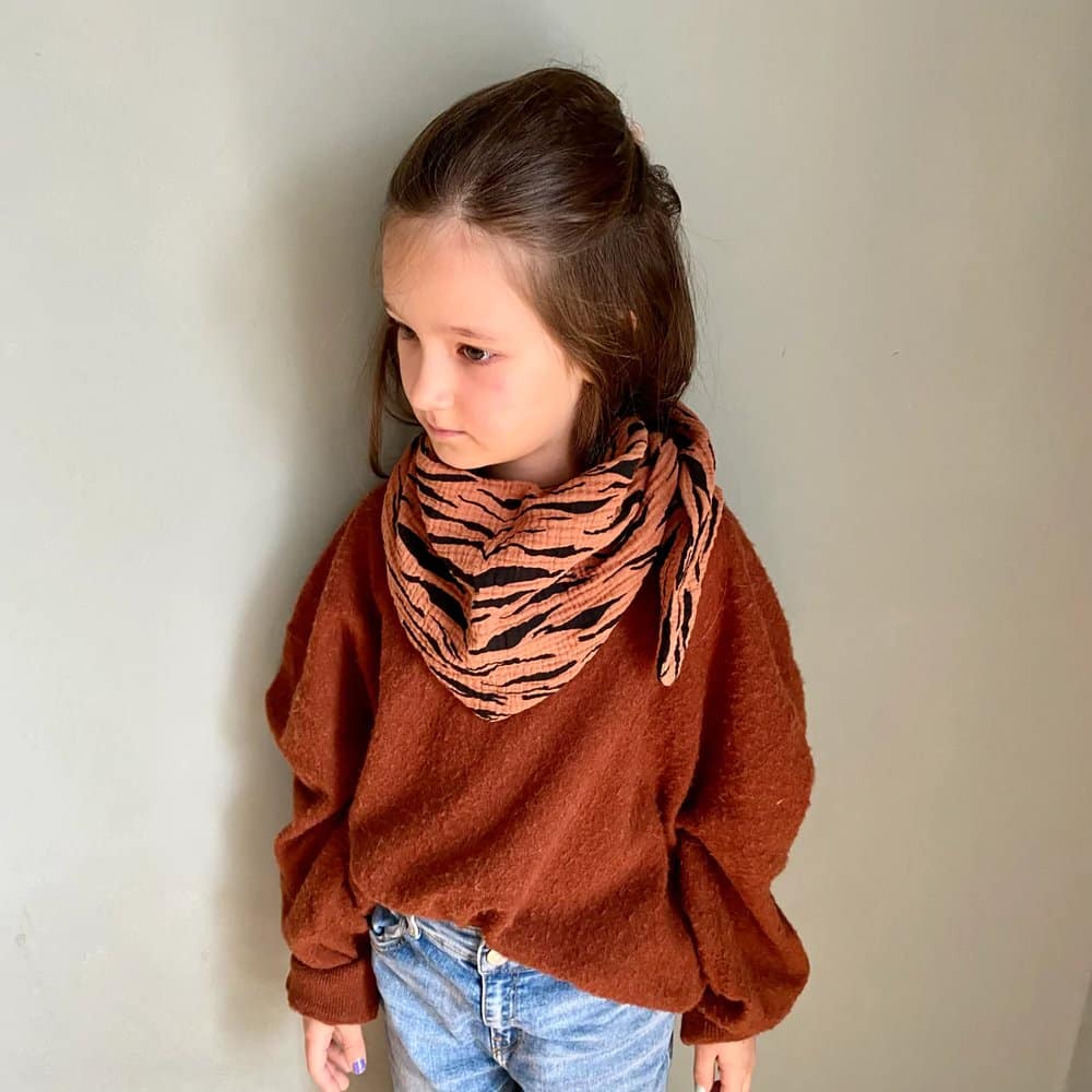 Musselinschal, Zebra Terra