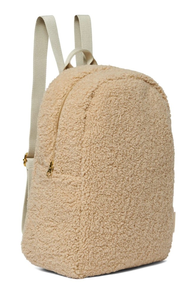 Teddy Rucksack Midi, Beige