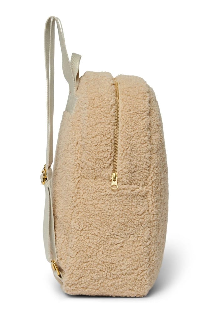 Teddy Rucksack Midi, Beige