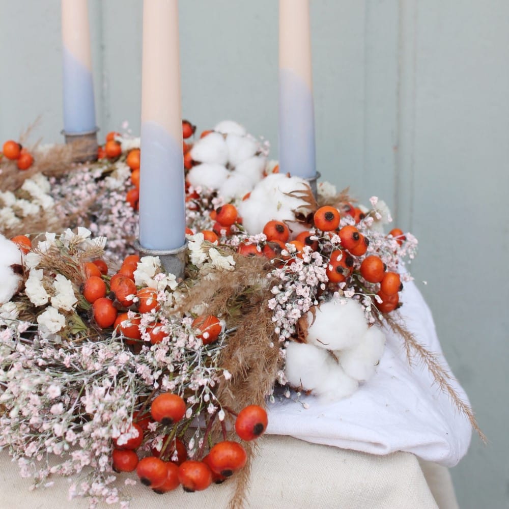 Adventskranz "Crystal Sky"