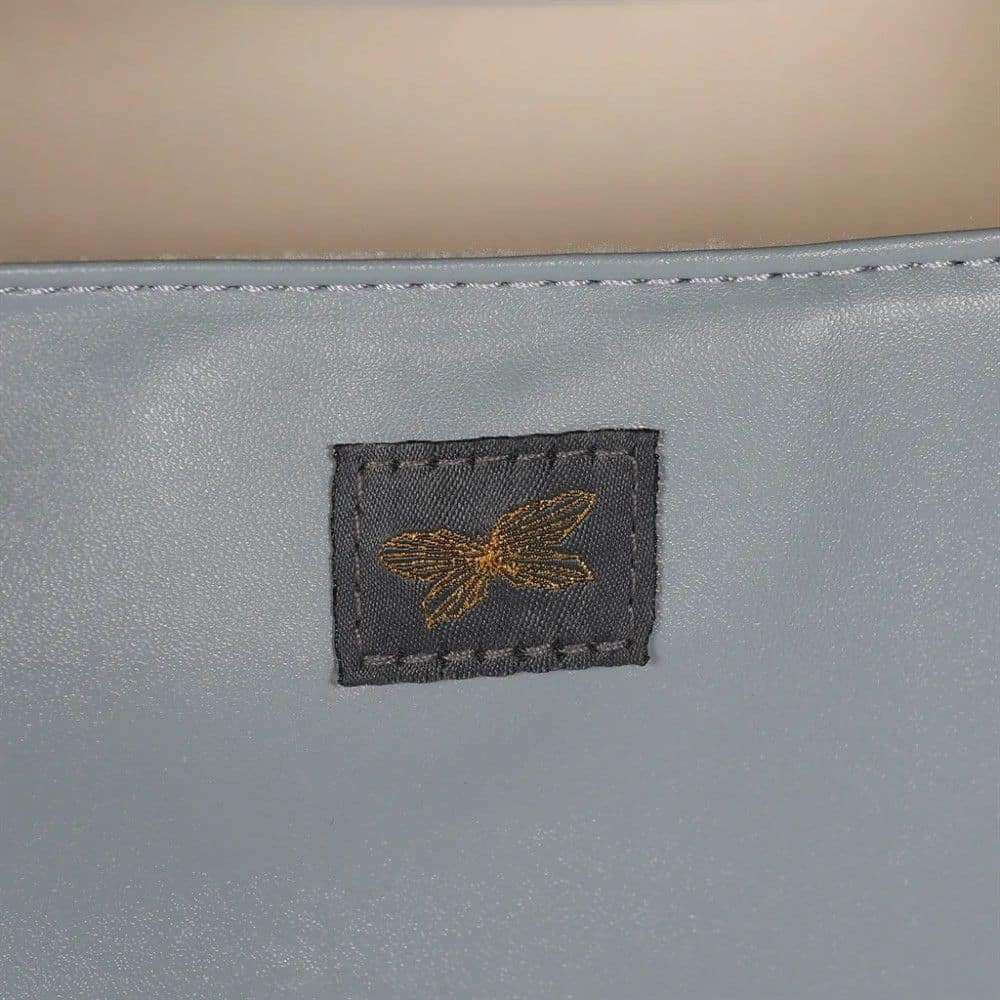 Puppen Tragetasche, Vintage Blue