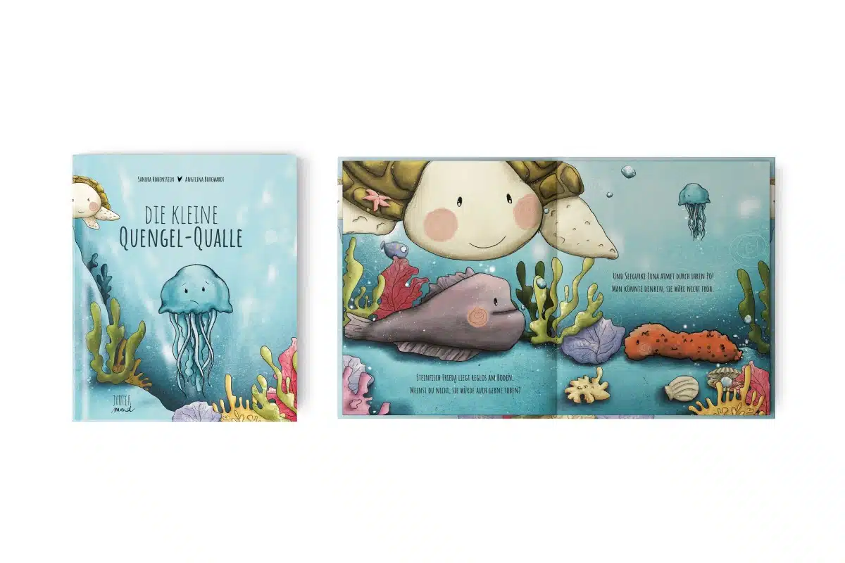 Kinderbuch "Die kleine Quengel-Qualle"
