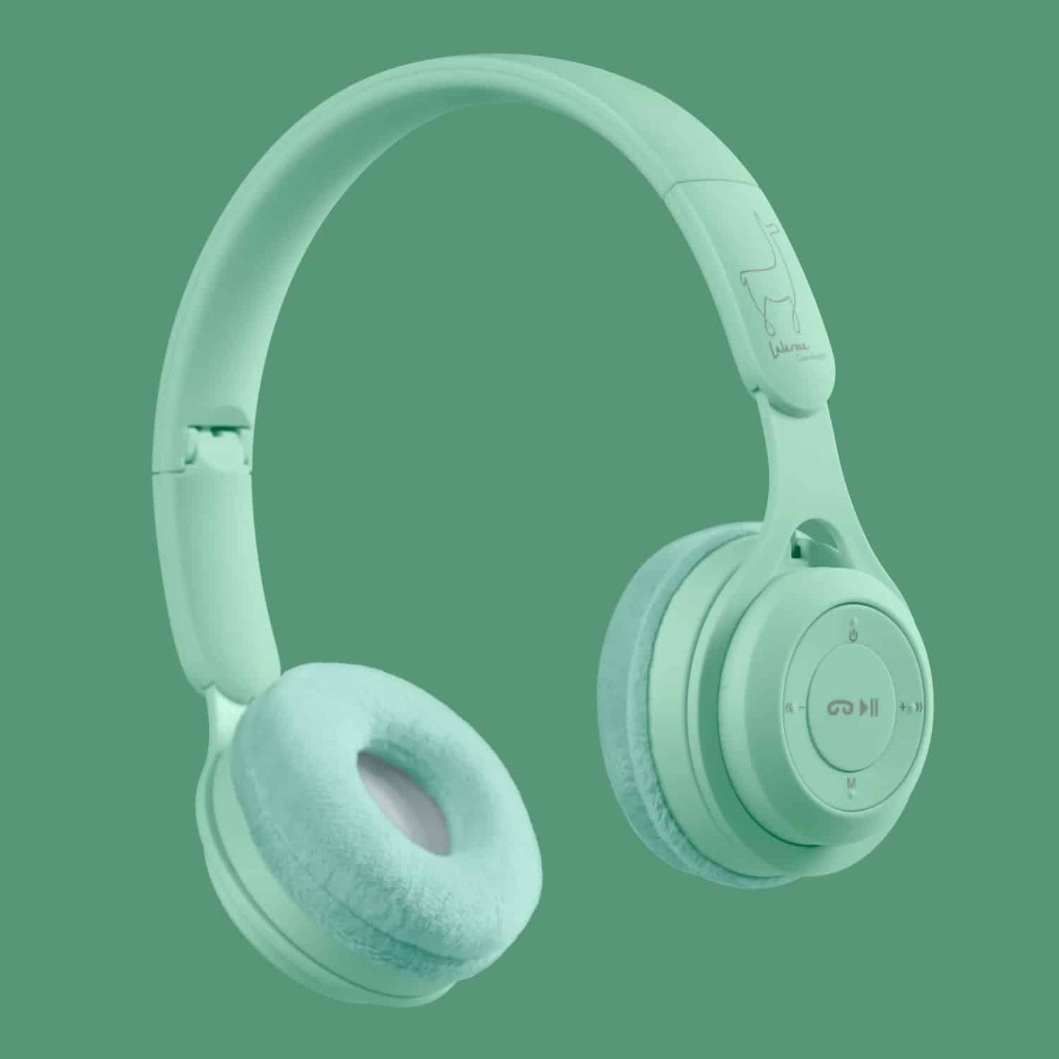 Lalarma_Kids-Wireless-Headseat_Mint-Green4
