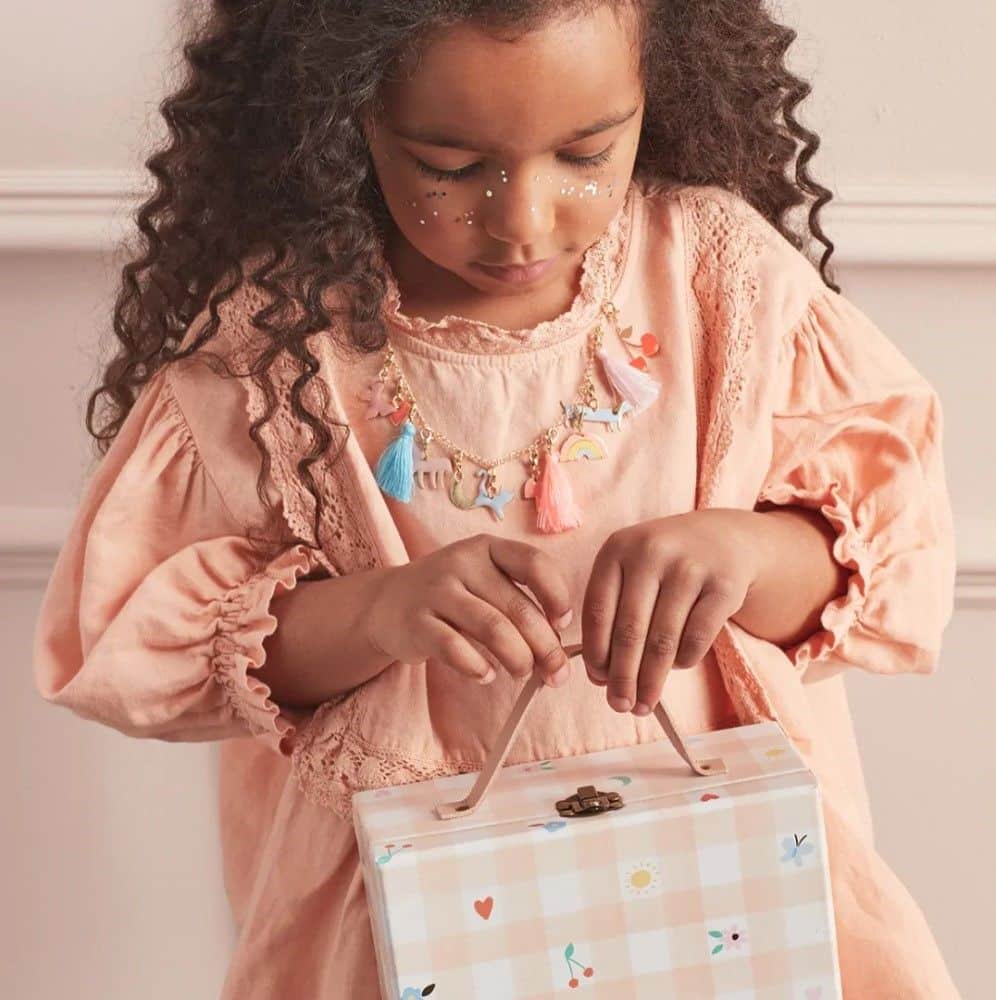 Adventskalender Halskette mit niedlichen Anhängern