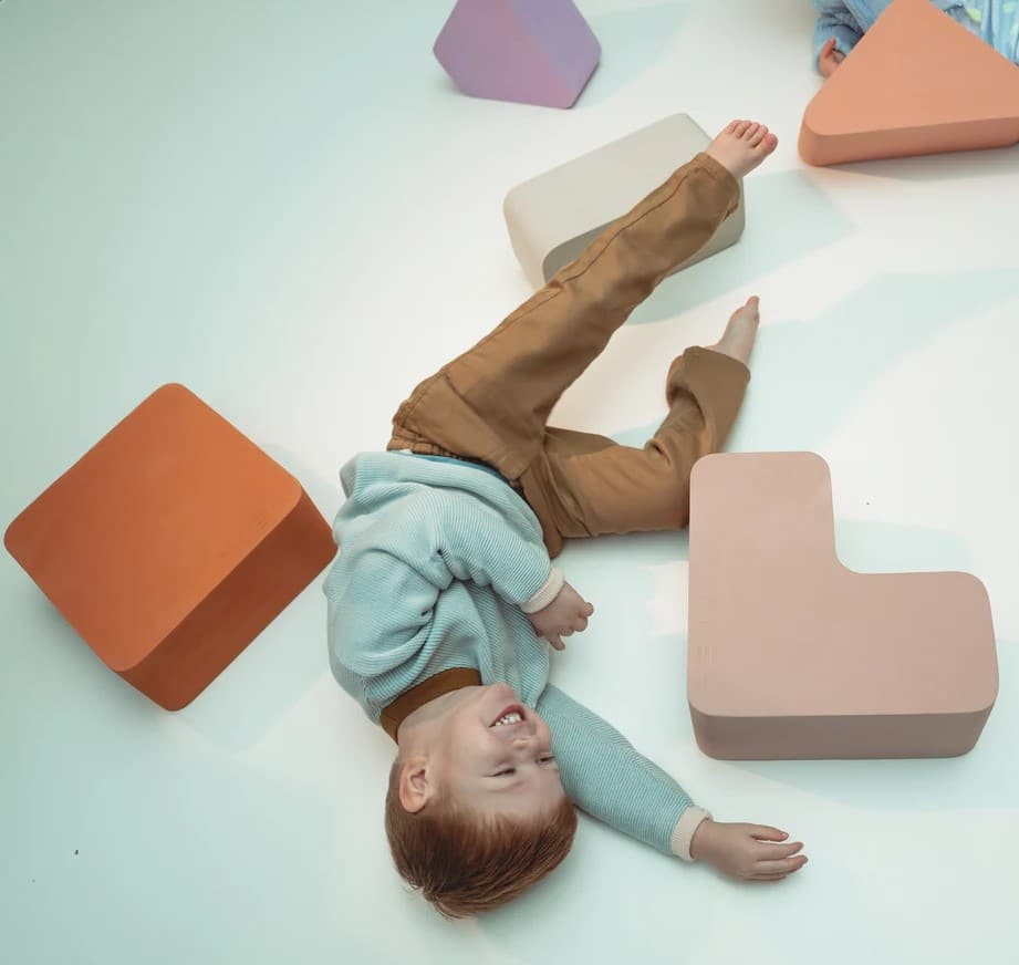 Playblock "Stair" Peach Pink