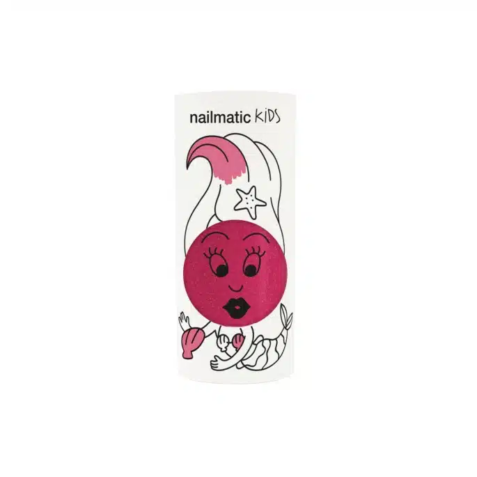 Nagellack "Sisi" Pink mit Glitzer