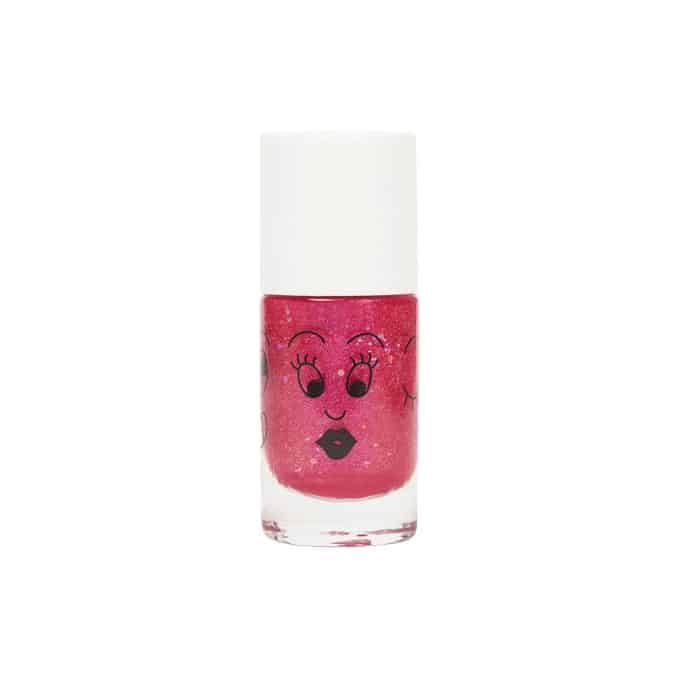 Nagellack "Sisi" Pink mit Glitzer