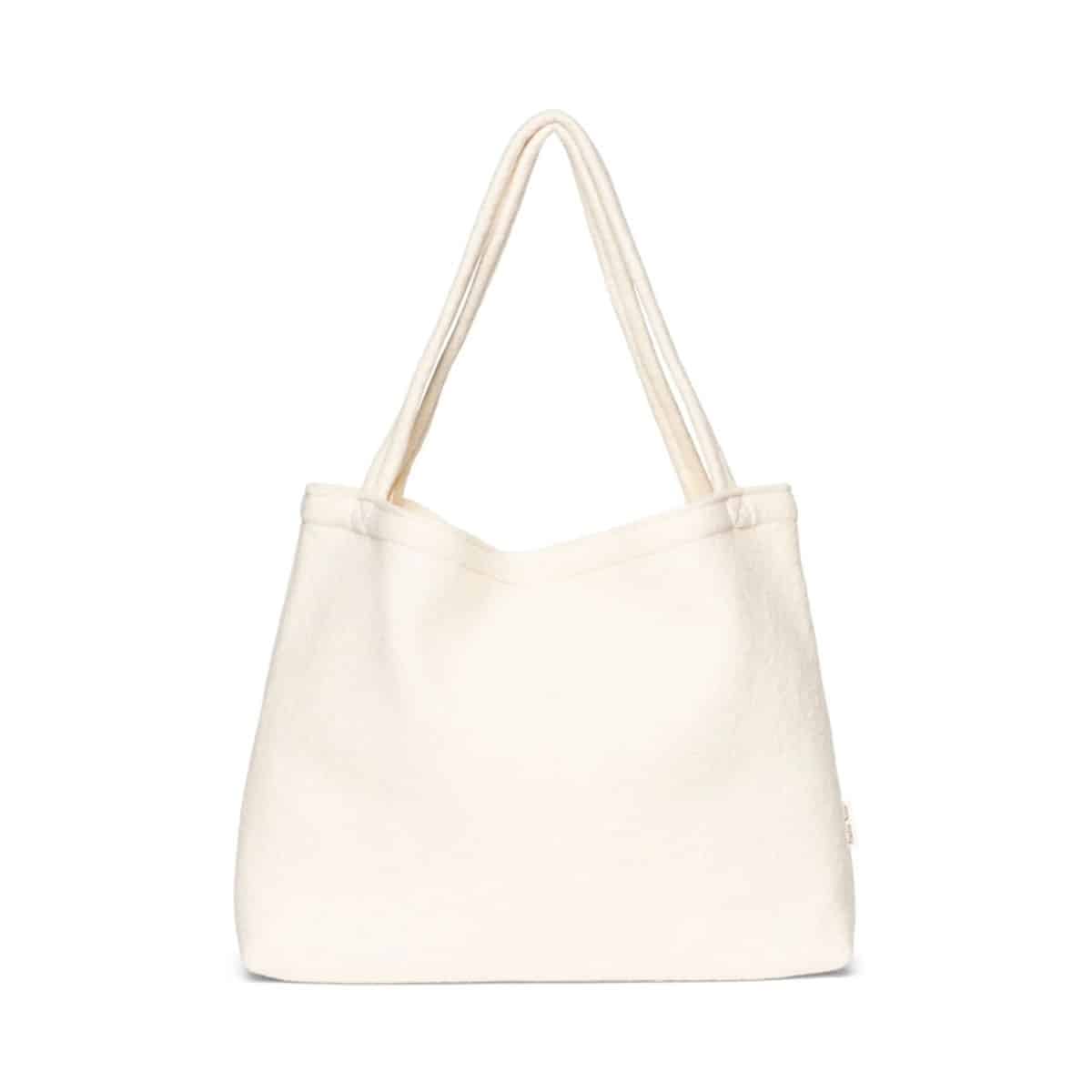 Tasche Mom Bag "Wool" Creme