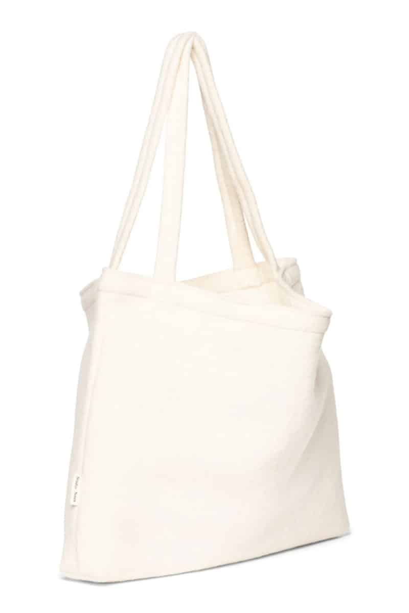 Tasche Mom Bag "Wool" Creme