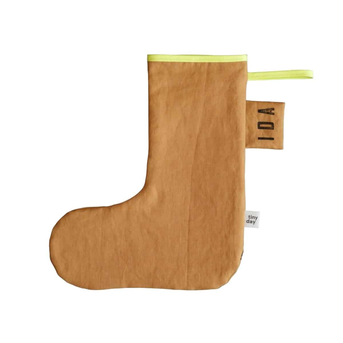 tinyday-nikolaus-stiefel-leinen-senf
