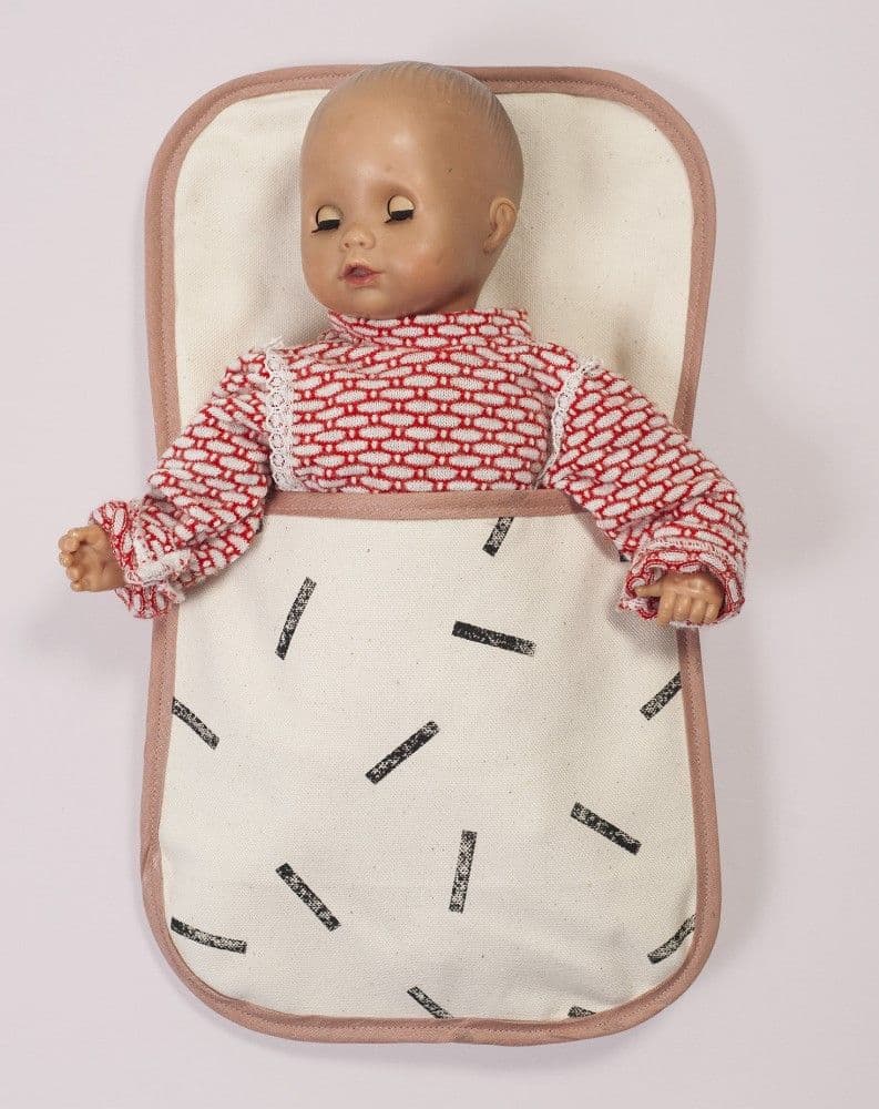 Puppenschlafsack "Punkte" klein