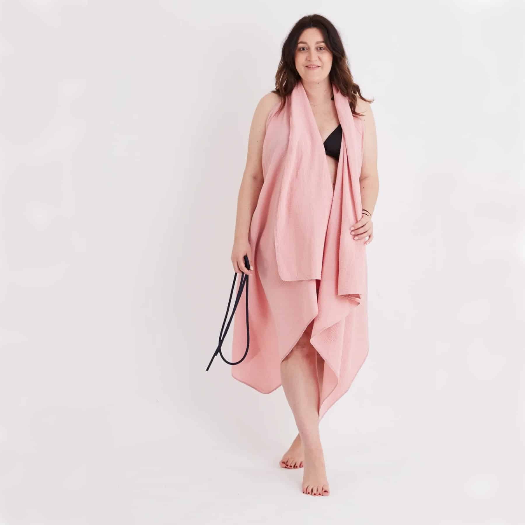 Strandtuch *Classic*, Peach Pink
