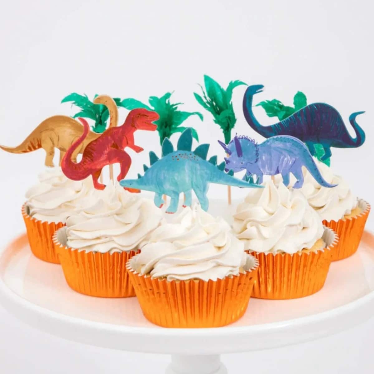 Dinosaurier Cupcake Set
