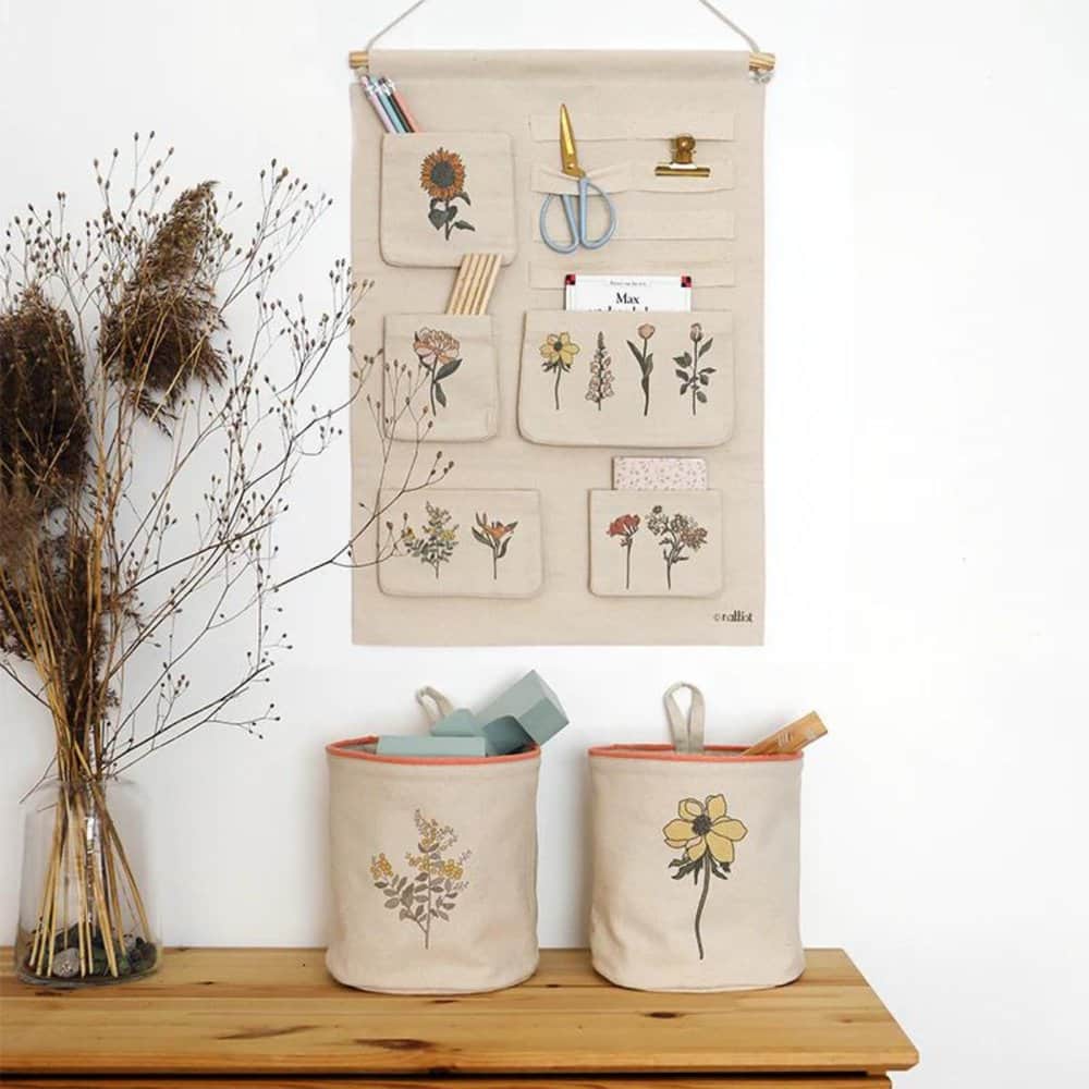 Wandorganizer "Flora"