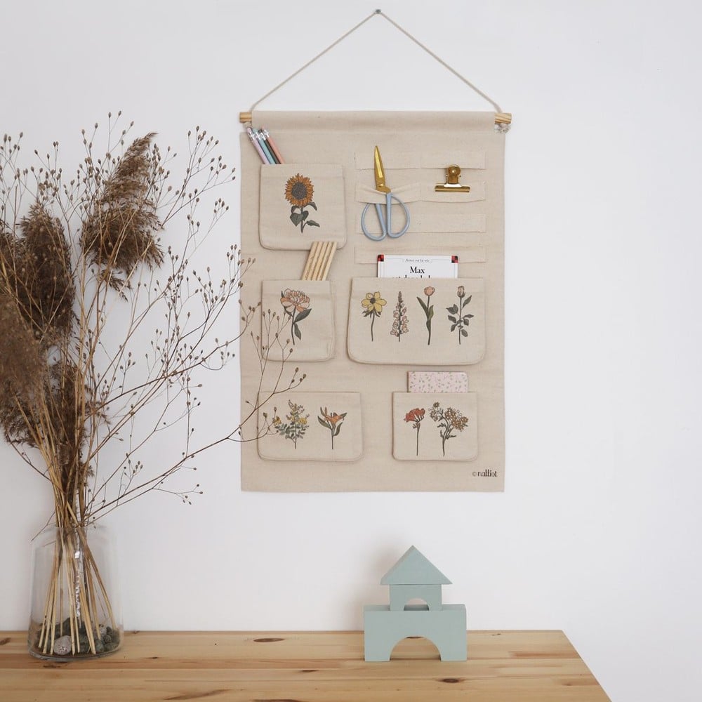 Wandorganizer "Flora"