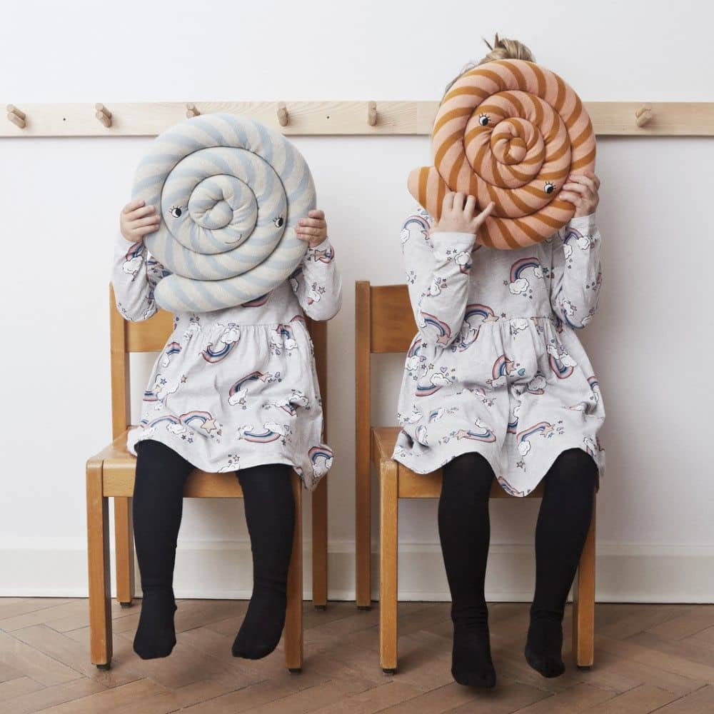 Kissen "Lollipop" Blau