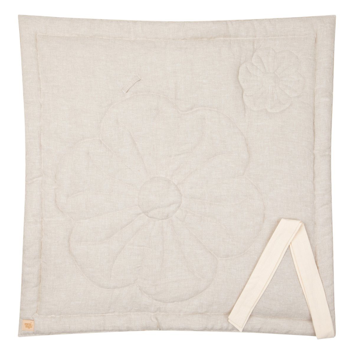 Babydecke Blume "Sand"