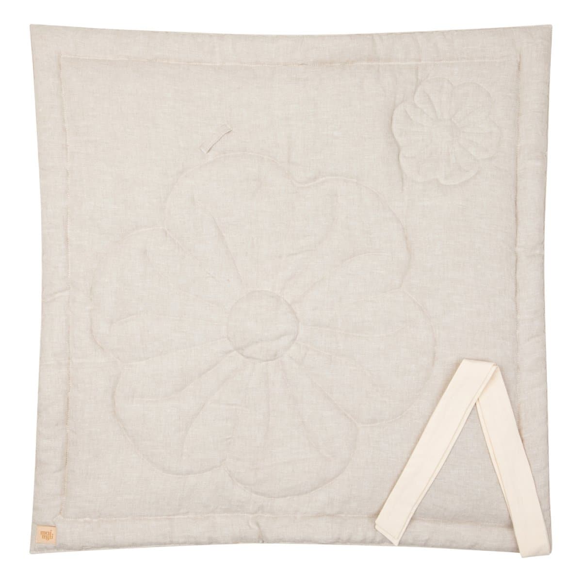 Babydecke Blume "Sand"