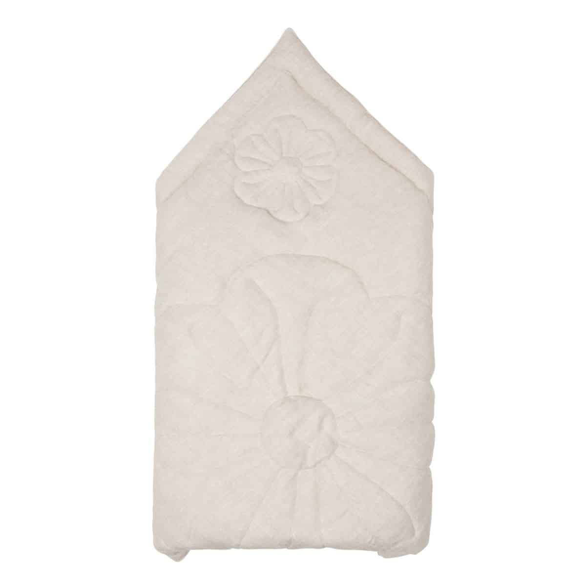 Babydecke Blume "Sand"