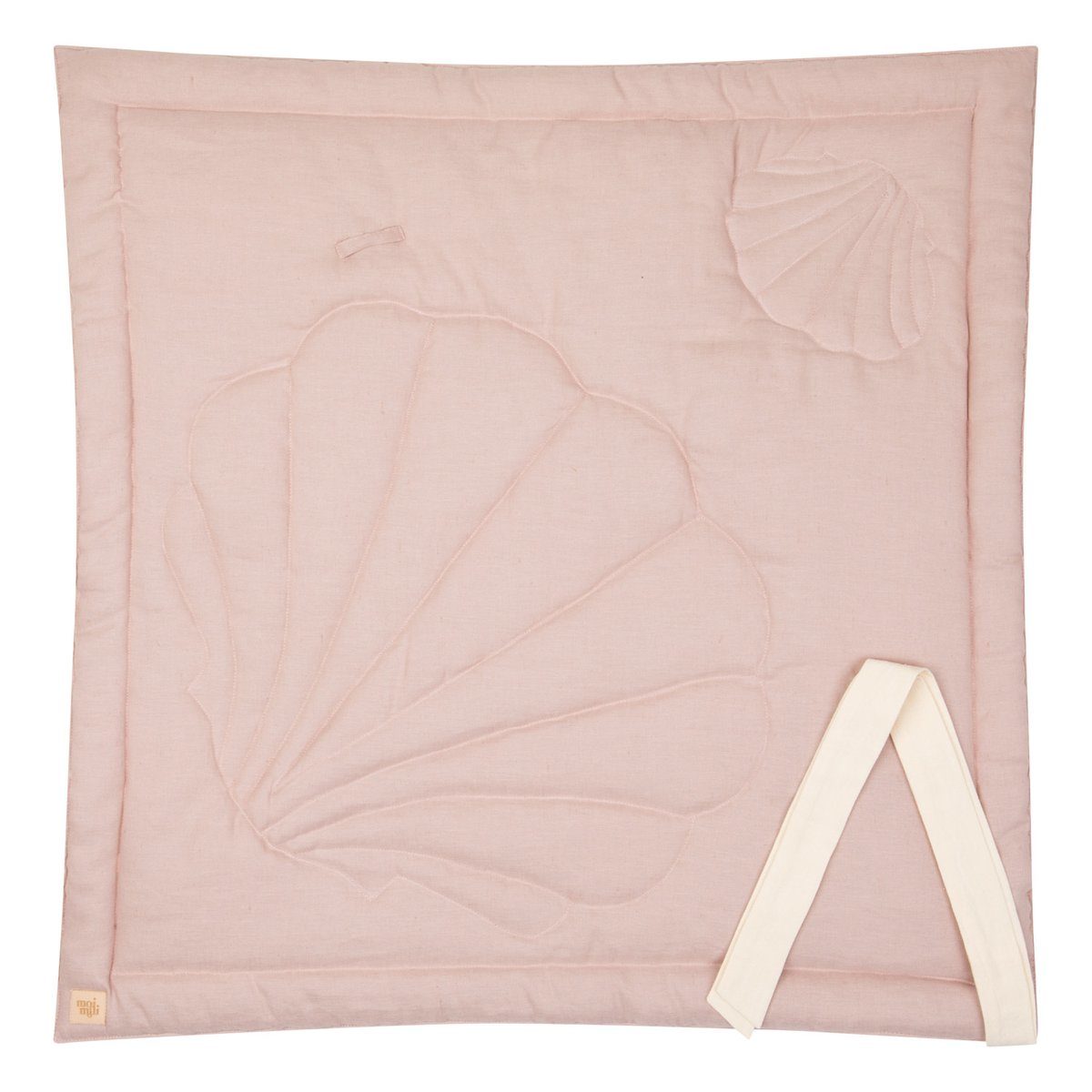 Babydecke Muschel "Powder Pink"