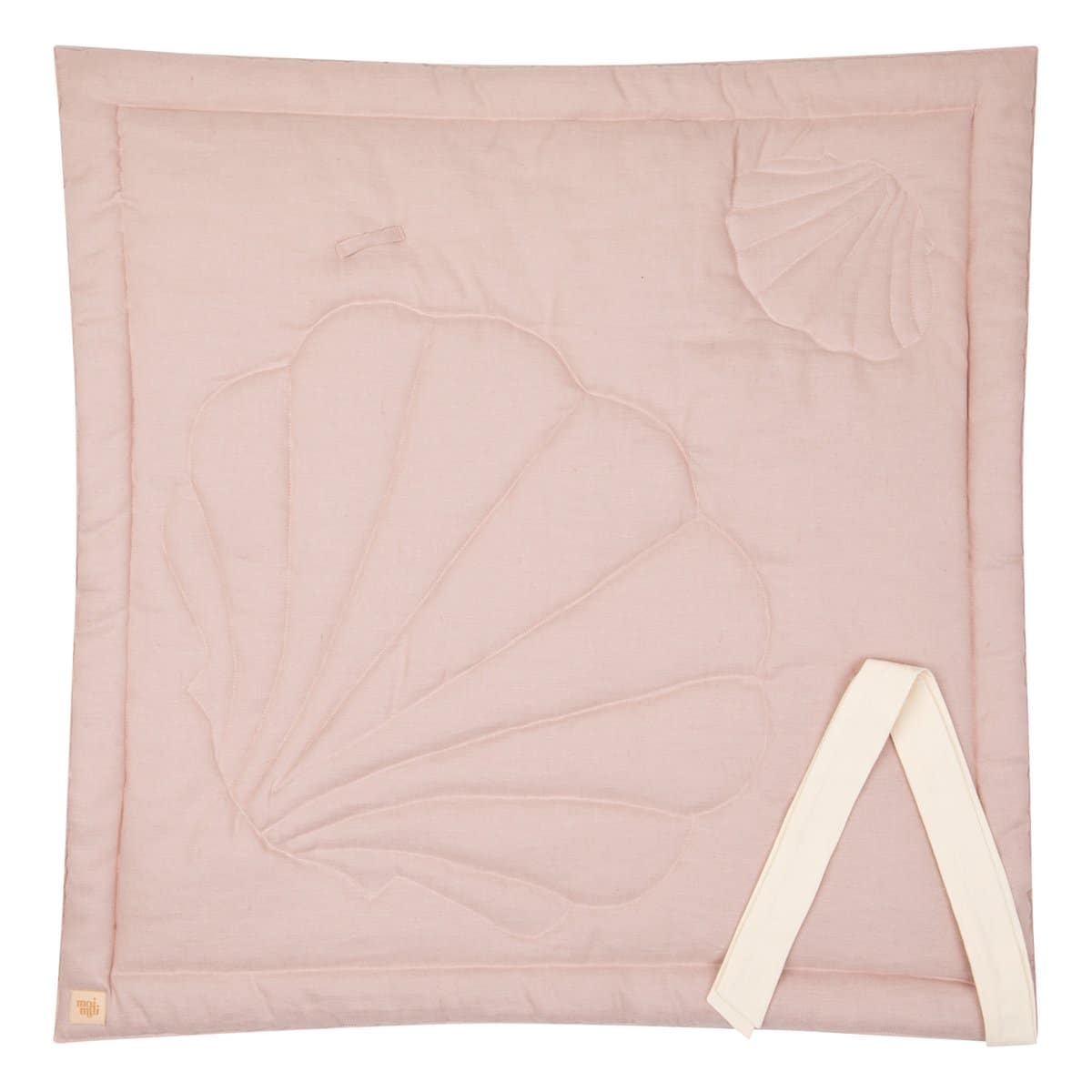 Babydecke Muschel "Powder Pink"