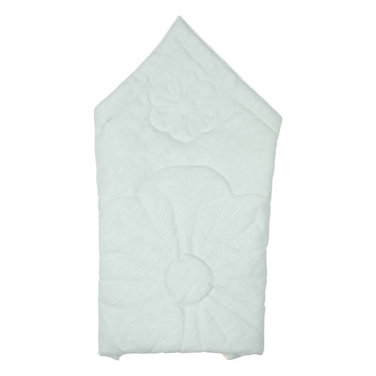 Babydecke Blume "Mint"