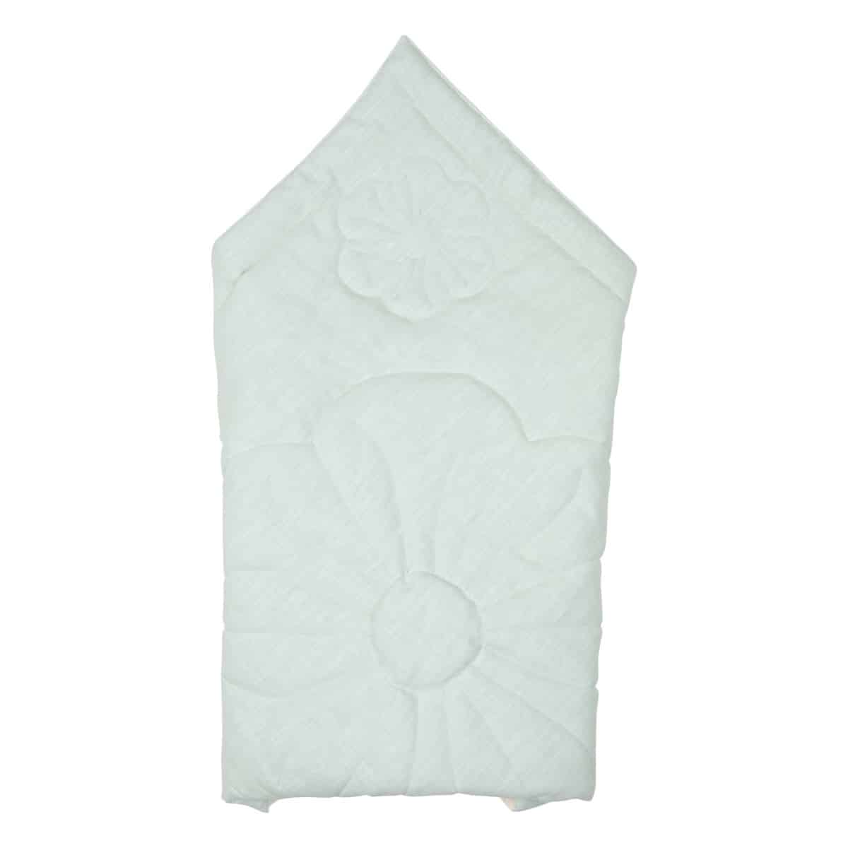 Babydecke Blume "Mint"