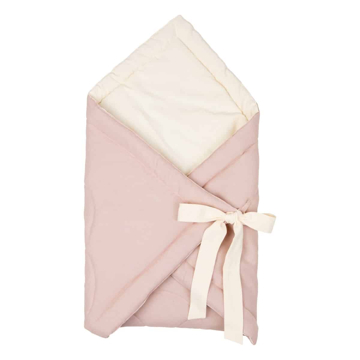 Babydecke Blume "Powder Pink"