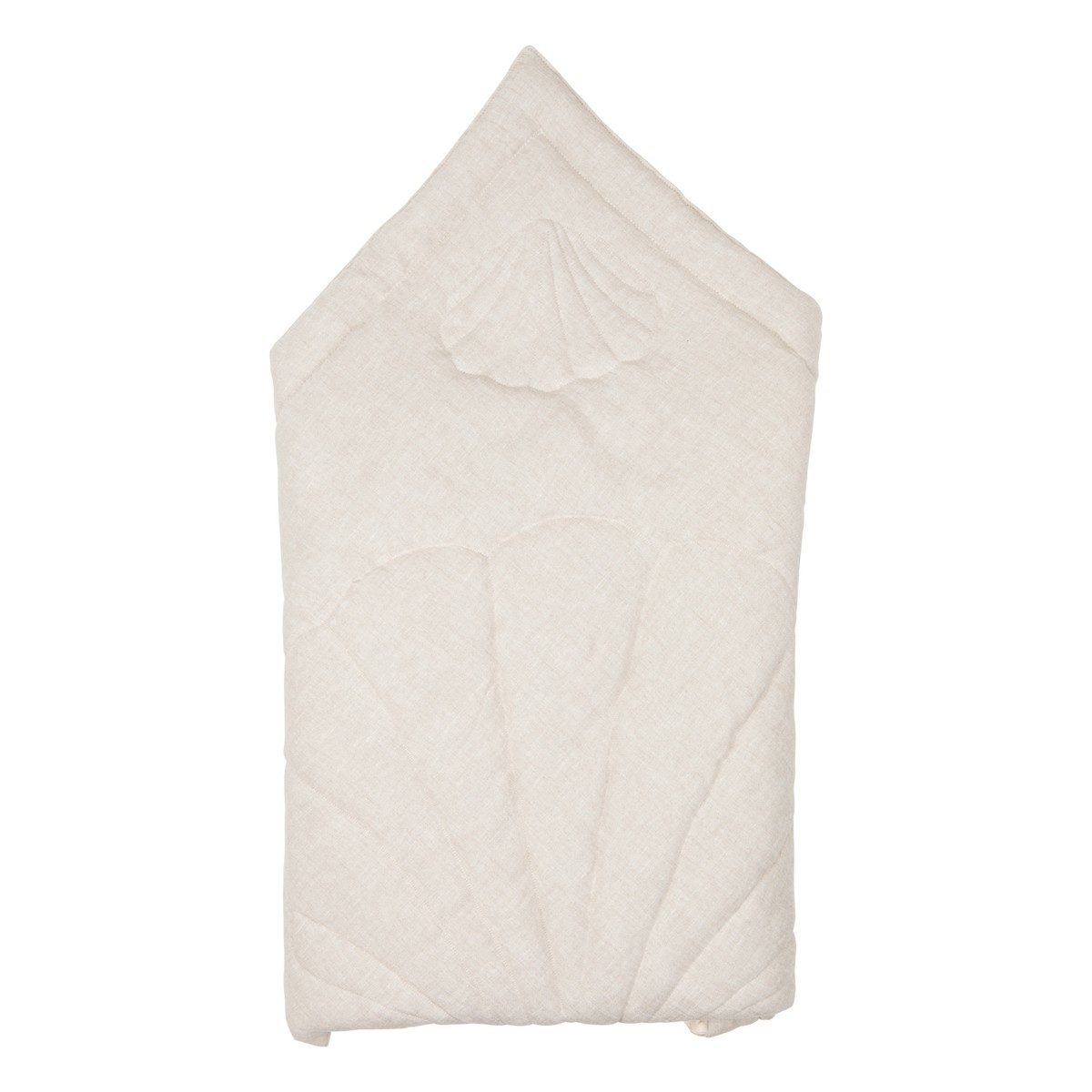 Babydecke Muschel "Sand"
