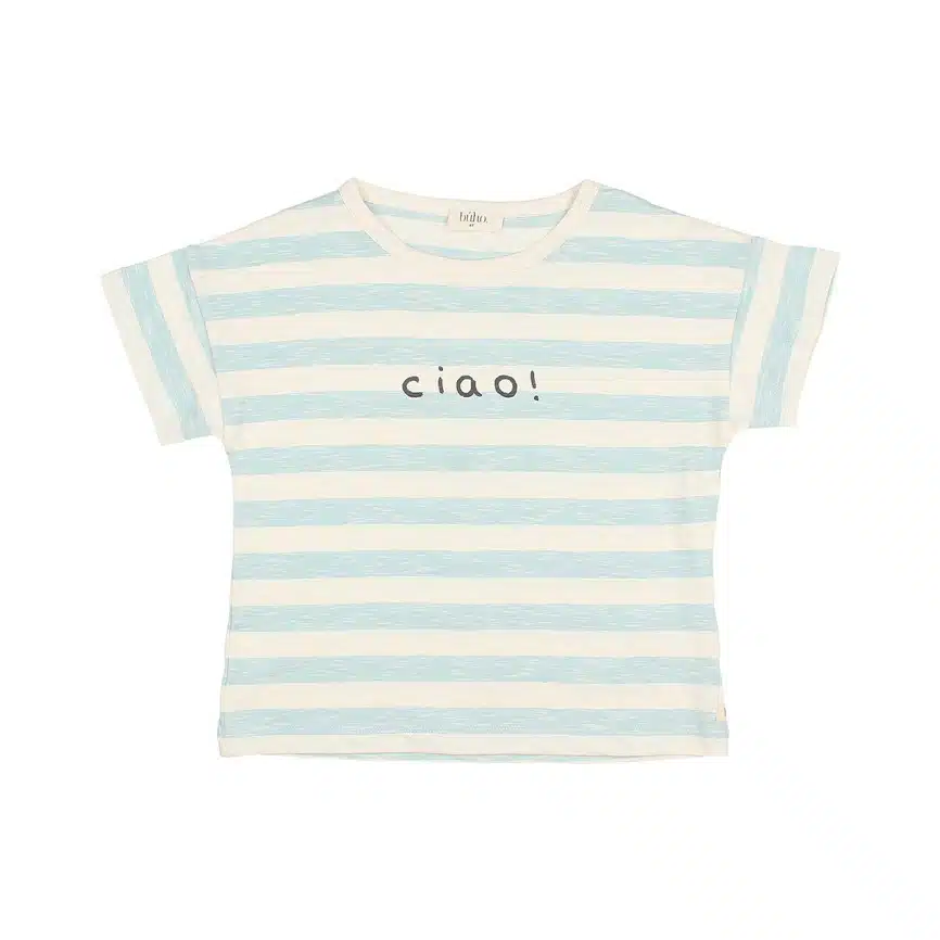Frottee T-Shirt Ciao Jade green