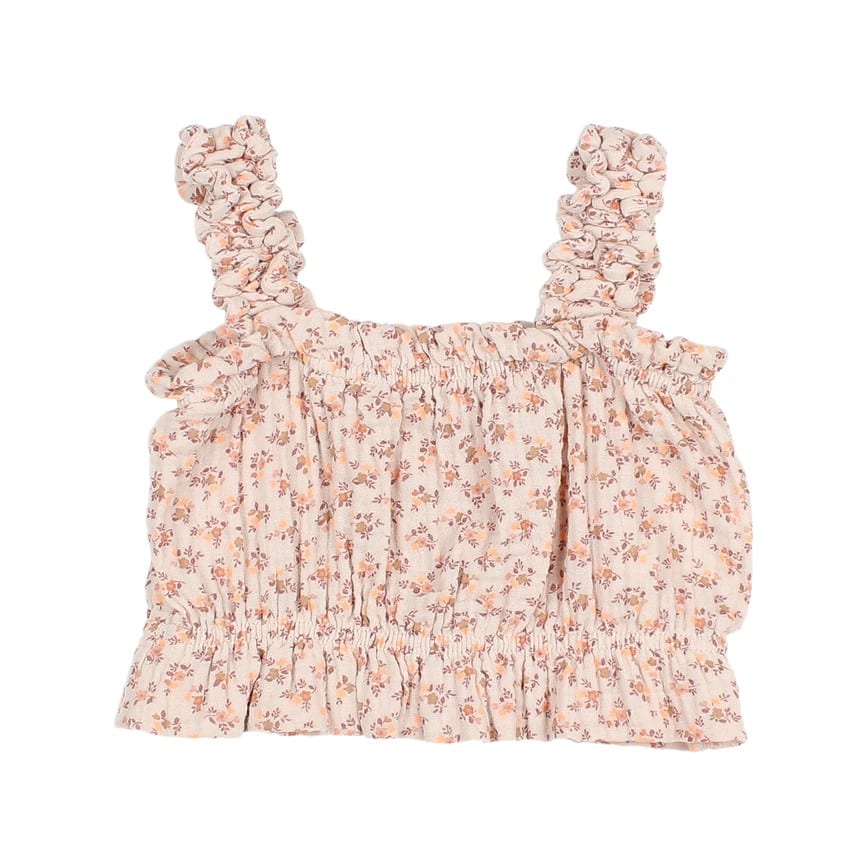 Crop Top "Provence" Flowers