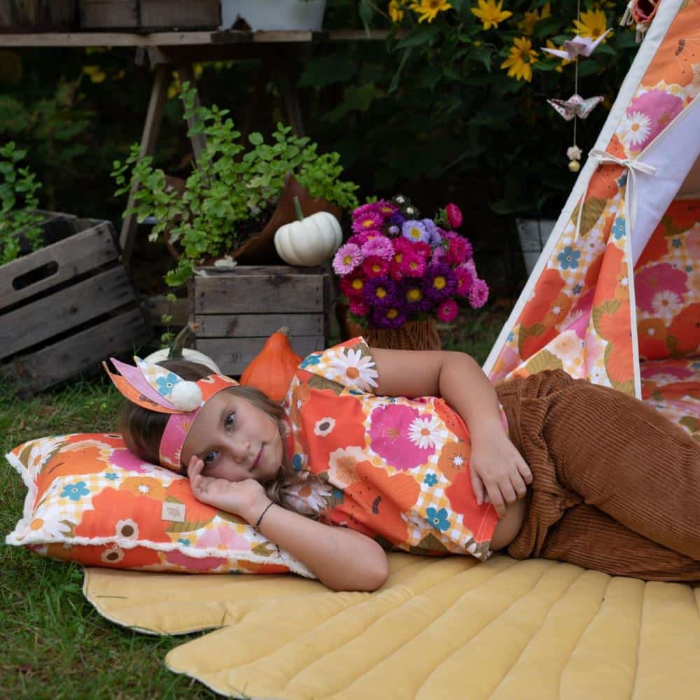 Indianer Stirnband "Picnic with flowers"