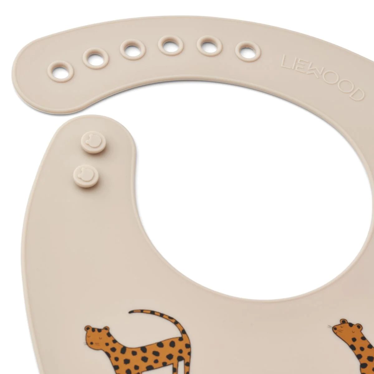 Lätzchen "Tilda" Leopard 2er Pack