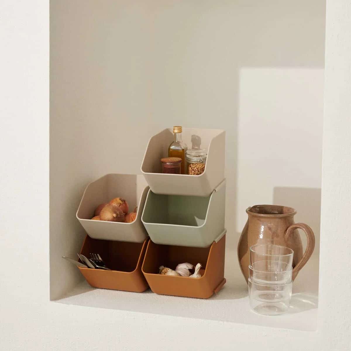 Schreibtisch Organizer 2er Pack “Rosemary”, Tuscany Rose