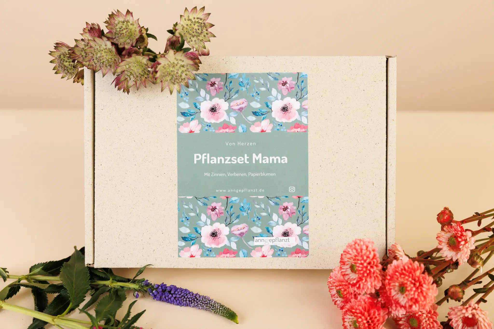 Pflanzset Mama von Herzen