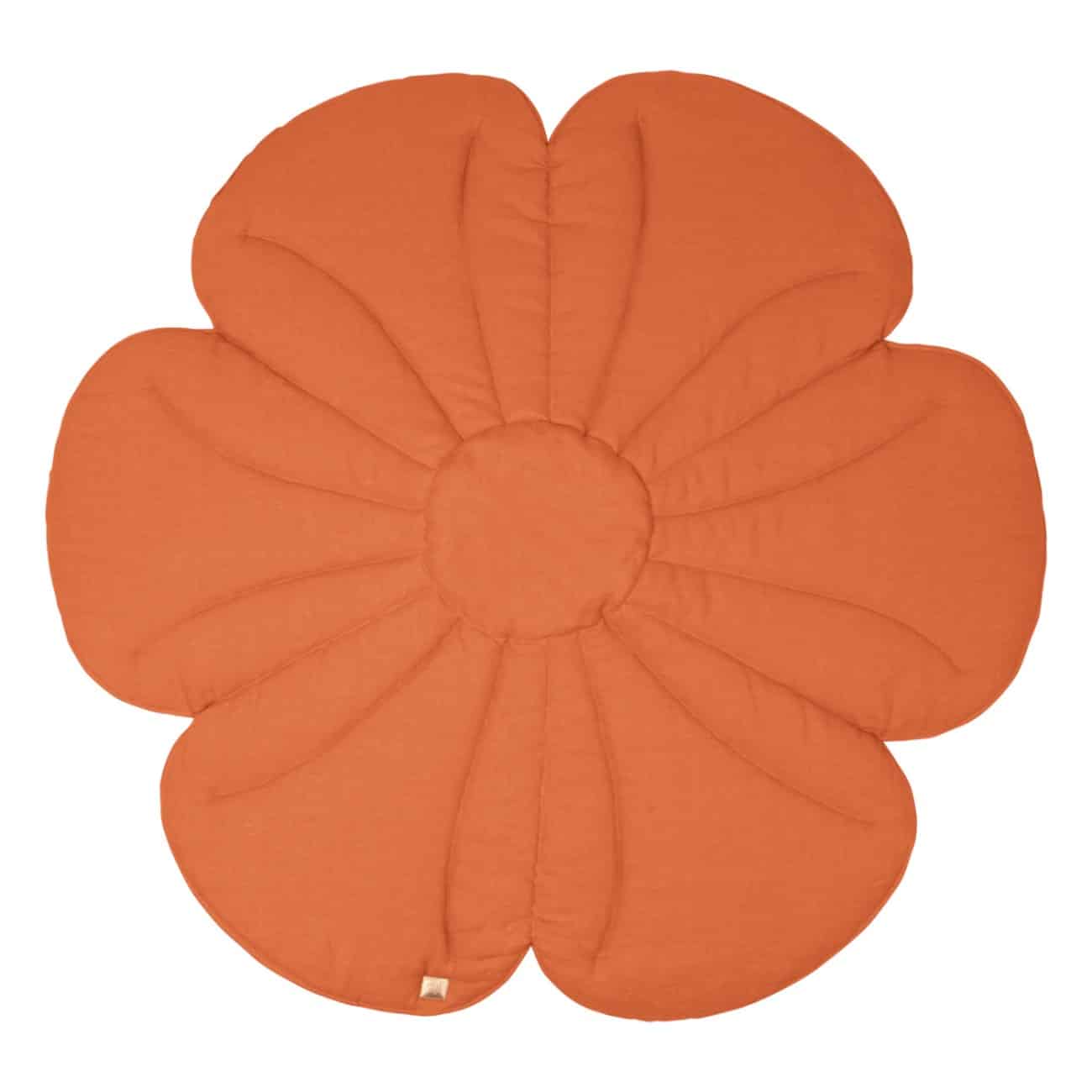 Spielmatte Leinen "Papaya"